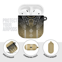 Aotearoa Maori Iwi Heritage AirPods Case Waikato Tainui Parauri LT7 - Polynesian Pride