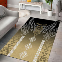 Aotearoa Maori Iwi Heritage Area Rug Waikato Tainui Parauri LT7 - Polynesian Pride