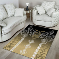 Aotearoa Maori Iwi Heritage Area Rug Waikato Tainui Parauri LT7 - Polynesian Pride