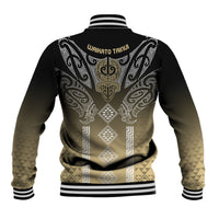 Aotearoa Maori Iwi Heritage Baseball Jacket Waikato Tainui Parauri LT7 - Polynesian Pride