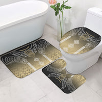 Aotearoa Maori Iwi Heritage Bathroom Set Waikato Tainui Parauri LT7 - Polynesian Pride