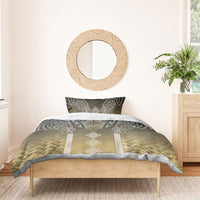 Aotearoa Maori Iwi Heritage Bedding Set Waikato Tainui Parauri LT7 - Polynesian Pride