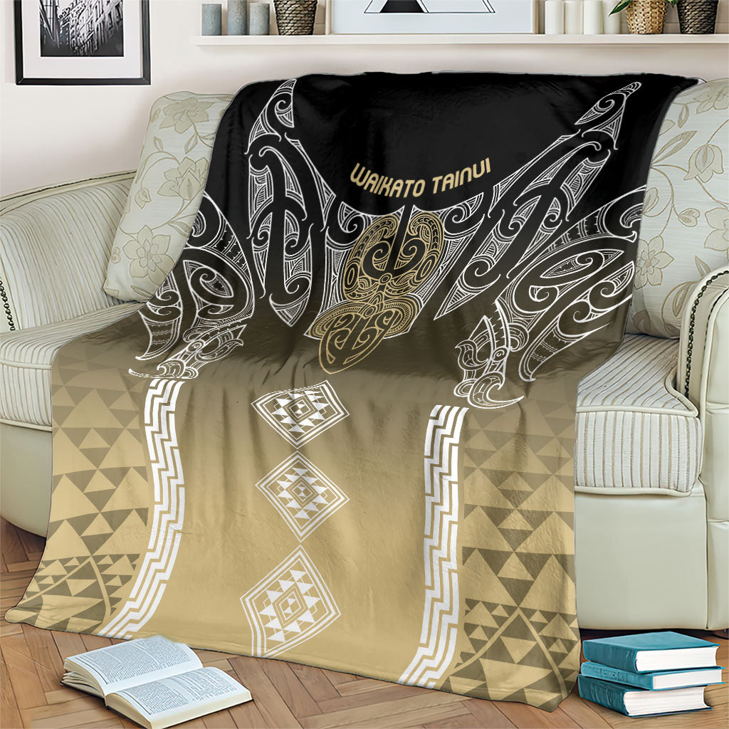 Aotearoa Maori Iwi Heritage Blanket Waikato Tainui Parauri LT7 - Polynesian Pride