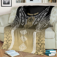 Aotearoa Maori Iwi Heritage Blanket Waikato Tainui Parauri LT7 - Polynesian Pride