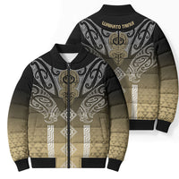Aotearoa Maori Iwi Heritage Bomber Puffer Jacket Waikato Tainui Parauri LT7 - Polynesian Pride