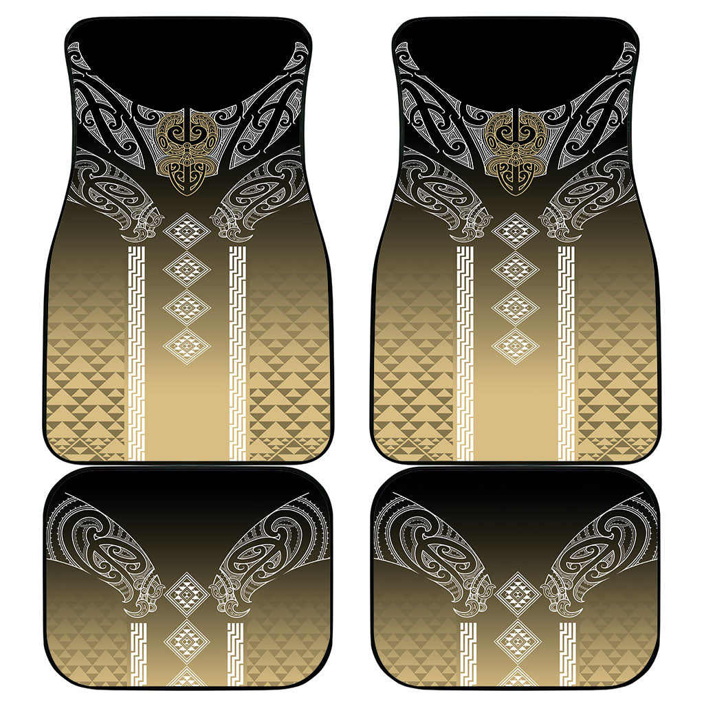 Aotearoa Maori Iwi Heritage Car Mats Waikato Tainui Parauri LT7 - Polynesian Pride