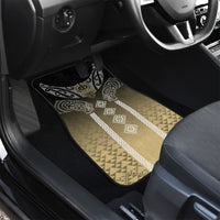 Aotearoa Maori Iwi Heritage Car Mats Waikato Tainui Parauri LT7 - Polynesian Pride