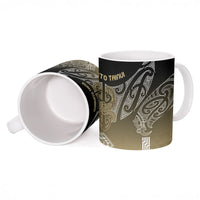 Aotearoa Maori Iwi Heritage Ceramic Mug Waikato Tainui Parauri LT7 - Polynesian Pride