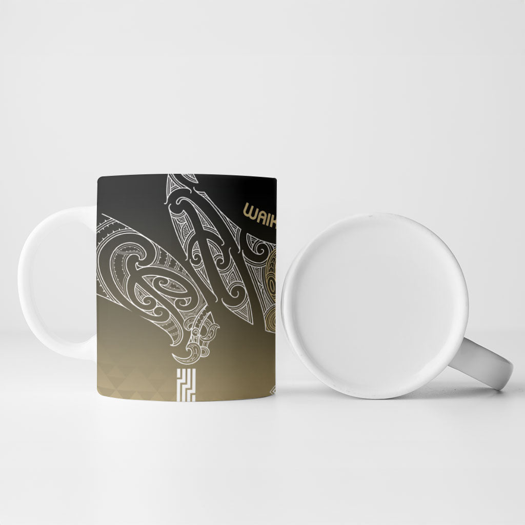 Aotearoa Maori Iwi Heritage Ceramic Mug Waikato Tainui Parauri LT7 - Polynesian Pride