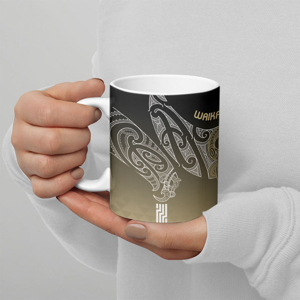 Aotearoa Maori Iwi Heritage Ceramic Mug Waikato Tainui Parauri LT7 - Polynesian Pride