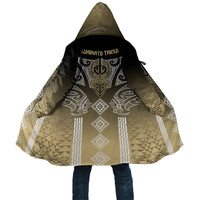 Aotearoa Maori Iwi Heritage Cloak Waikato Tainui Parauri LT7 Unisex Earth Gold - Polynesian Pride