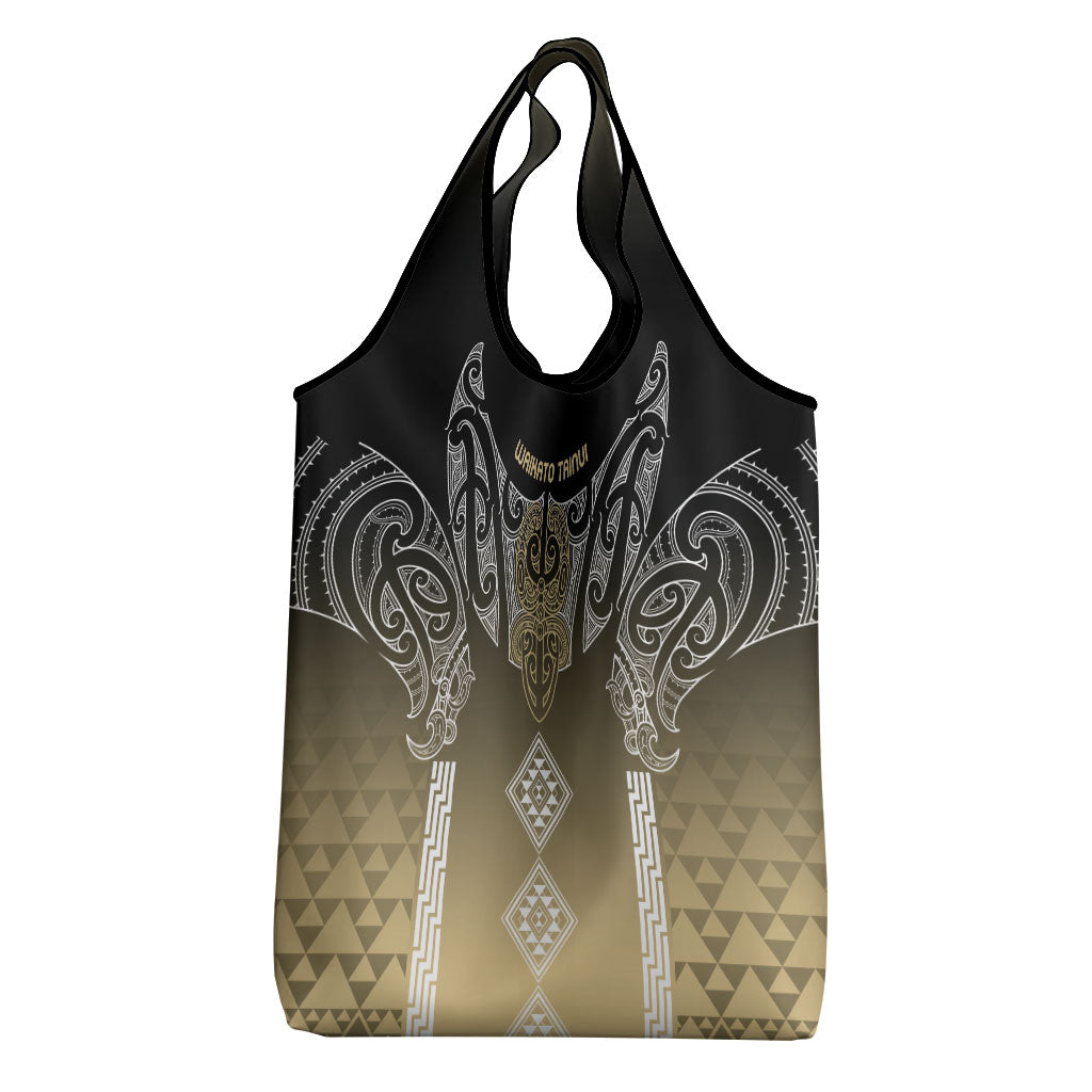 Aotearoa Maori Iwi Heritage Grocery Bag Waikato Tainui Parauri LT7 - Polynesian Pride