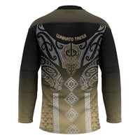 Aotearoa Maori Iwi Heritage Hockey Jersey Waikato Tainui Parauri LT7 - Polynesian Pride