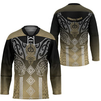 Aotearoa Maori Iwi Heritage Hockey Jersey Waikato Tainui Parauri LT7 - Polynesian Pride