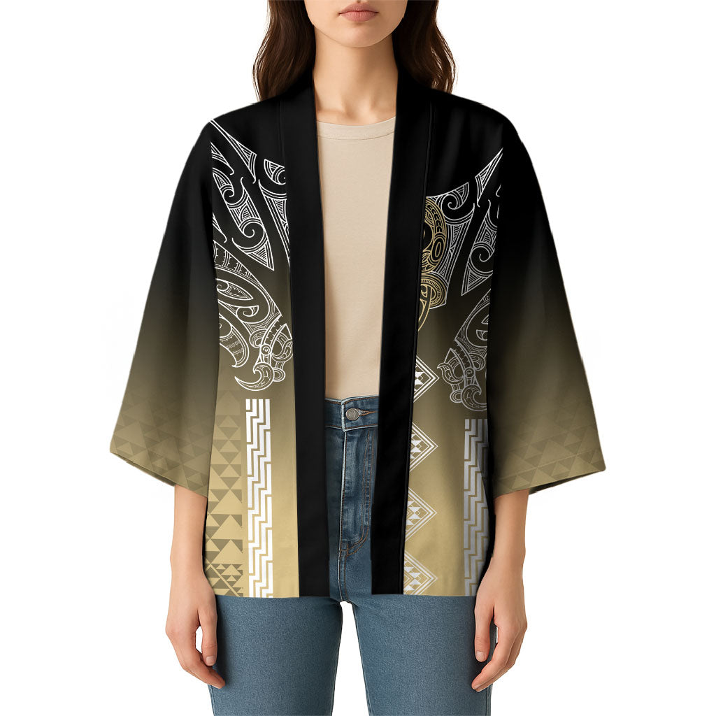 Aotearoa Maori Iwi Heritage Kimono Waikato Tainui Parauri LT7 - Polynesian Pride