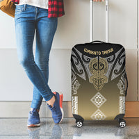 Aotearoa Maori Iwi Heritage Luggage Cover Waikato Tainui Parauri LT7 - Polynesian Pride