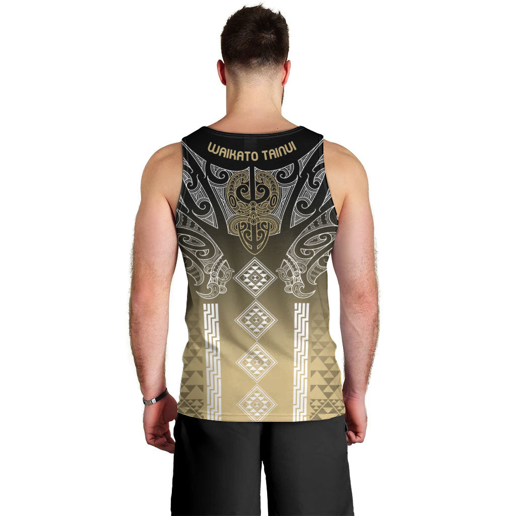 Aotearoa Maori Iwi Heritage Men Tank Top Waikato Tainui Parauri LT7 - Polynesian Pride