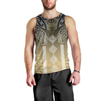 Aotearoa Maori Iwi Heritage Men Tank Top Waikato Tainui Parauri LT7 - Polynesian Pride