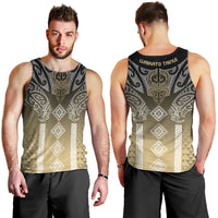 Aotearoa Maori Iwi Heritage Men Tank Top Waikato Tainui Parauri LT7 - Polynesian Pride