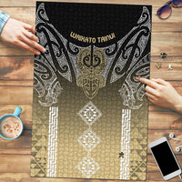 Aotearoa Maori Iwi Heritage Puzzle Waikato Tainui Parauri LT7 Earth Gold - Polynesian Pride