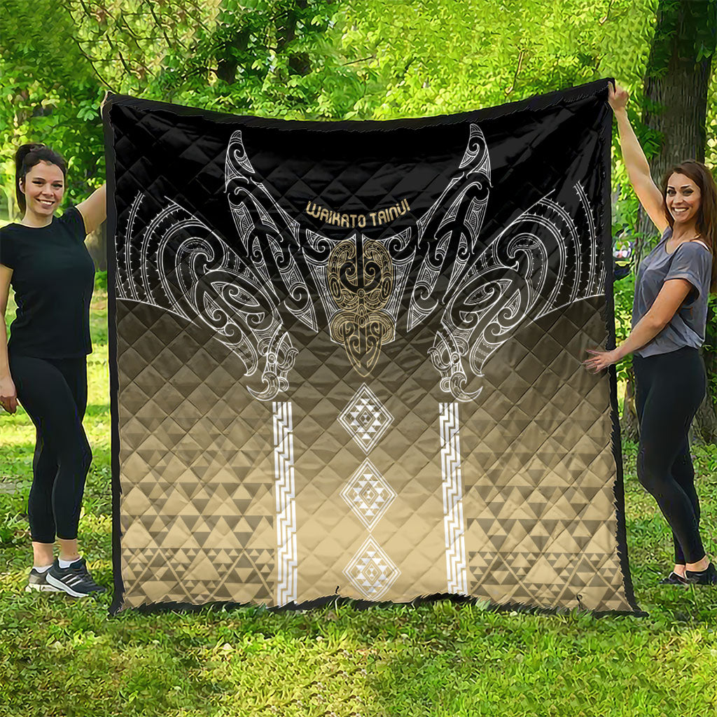 Aotearoa Maori Iwi Heritage Quilt Waikato Tainui Parauri LT7 - Polynesian Pride