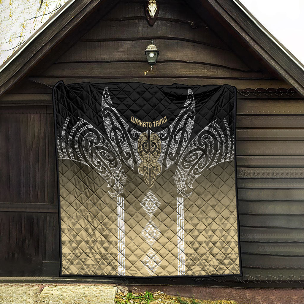 Aotearoa Maori Iwi Heritage Quilt Waikato Tainui Parauri LT7 - Polynesian Pride