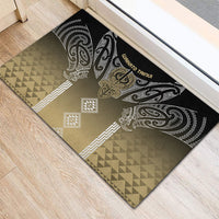 Aotearoa Maori Iwi Heritage Rubber Doormat Waikato Tainui Parauri LT7 - Polynesian Pride