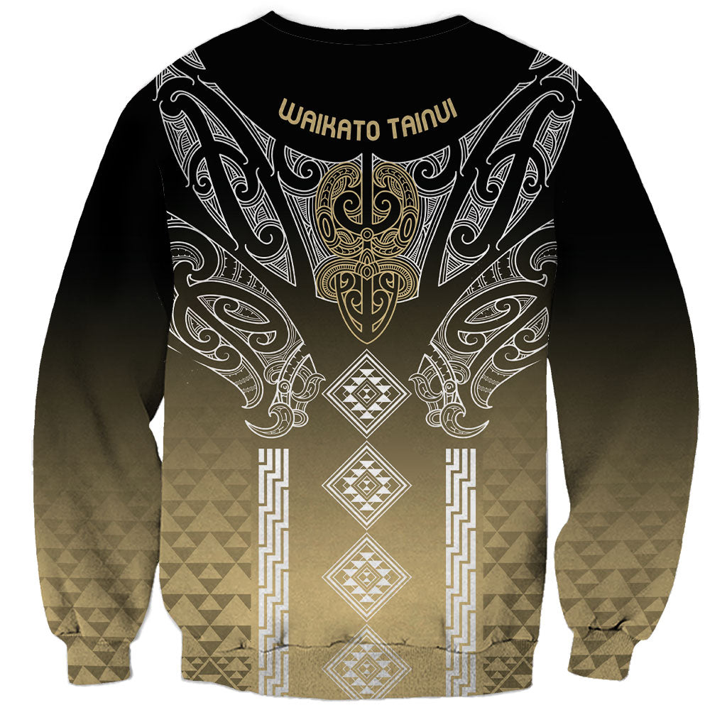 Aotearoa Maori Iwi Heritage Sweatshirt Waikato Tainui Parauri LT7 - Polynesian Pride