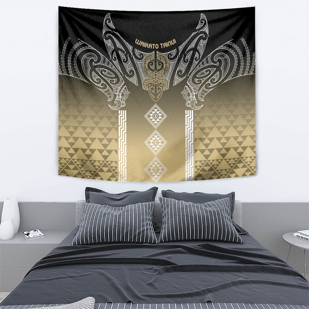 Aotearoa Maori Iwi Heritage Tapestry Waikato Tainui Parauri LT7 - Polynesian Pride