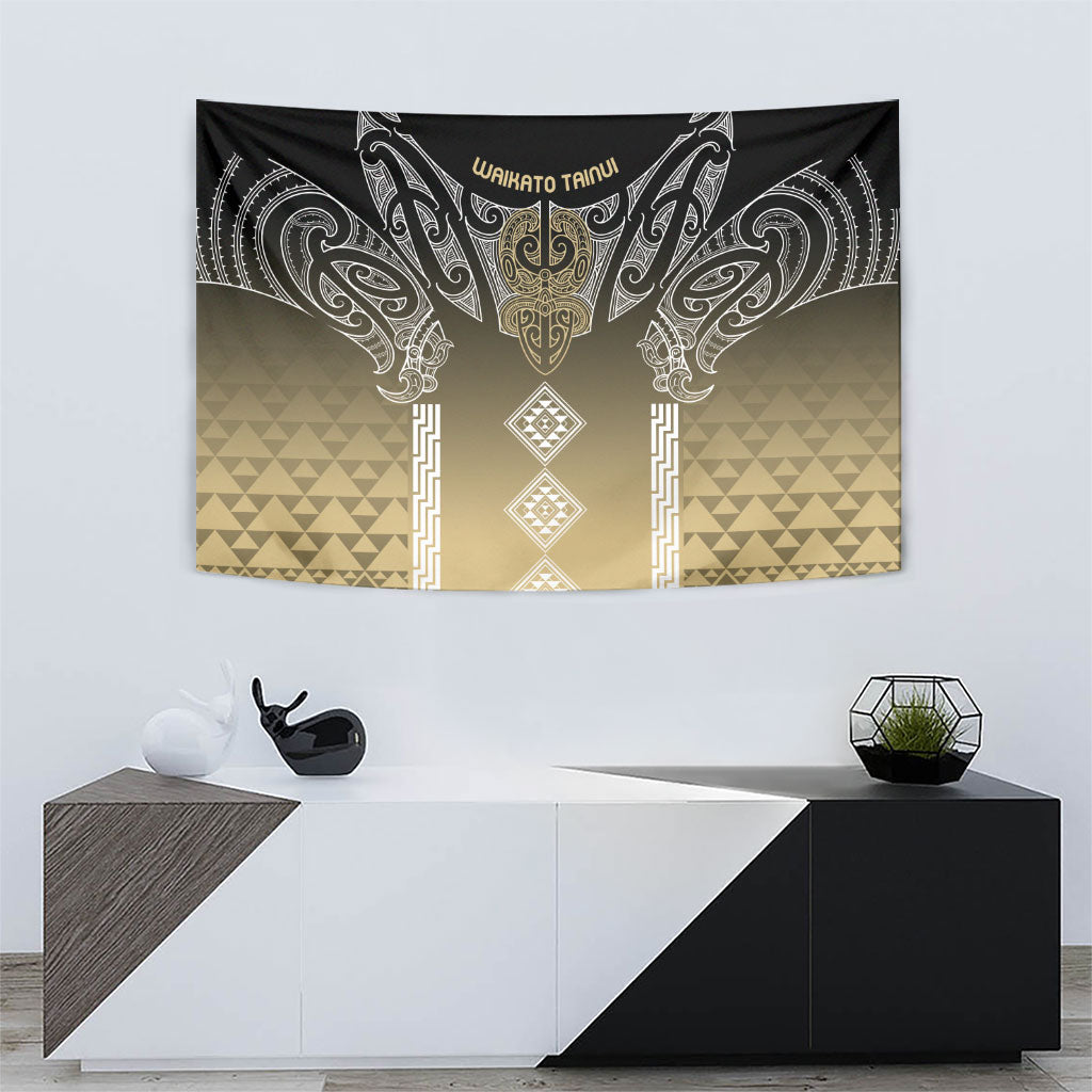 Aotearoa Maori Iwi Heritage Tapestry Waikato Tainui Parauri LT7 - Polynesian Pride