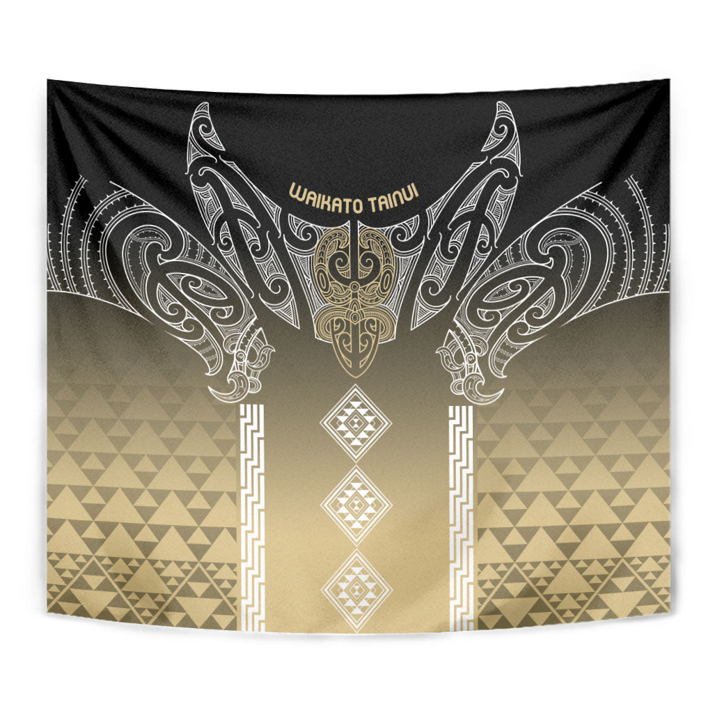 Aotearoa Maori Iwi Heritage Tapestry Waikato Tainui Parauri LT7 - Polynesian Pride