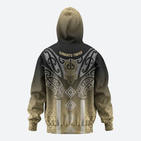 Aotearoa Maori Iwi Heritage Zip Hoodie Waikato Tainui Parauri LT7 - Polynesian Pride