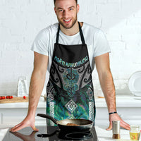 Aotearoa Maori Iwi Heritage Apron Ngati Kahungunu Paua Shell Turquoise LT7 - Polynesian Pride