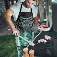 Aotearoa Maori Iwi Heritage Apron Ngati Kahungunu Paua Shell Turquoise LT7 - Polynesian Pride
