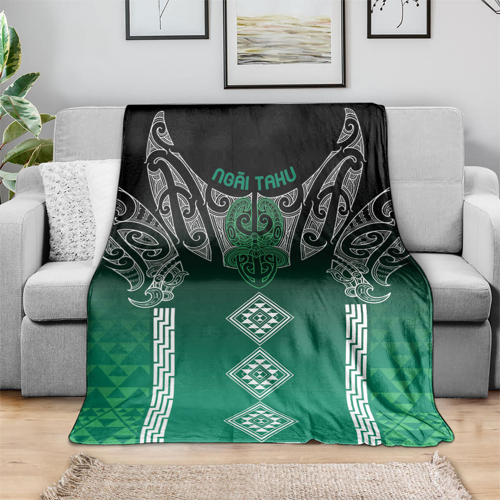 Aotearoa Maori Iwi Heritage Blanket Ngai Tahu Pounamu Green LT7 - Polynesian Pride