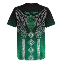 Aotearoa Maori Iwi Heritage Rugby Jersey Ngai Tahu Pounamu Green LT7 - Polynesian Pride