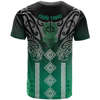Aotearoa Maori Iwi Heritage T Shirt Ngai Tahu Pounamu Green LT7 - Polynesian Pride