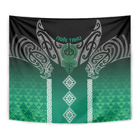 Aotearoa Maori Iwi Heritage Tapestry Ngai Tahu Pounamu Green LT7 - Polynesian Pride