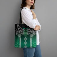 Aotearoa Maori Iwi Heritage Tote Bag Ngai Tahu Pounamu Green LT7 - Polynesian Pride