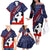 Pearl Harbor Remembrance Day Family Matching Off Shoulder Long Sleeve Dress and Hawaiian Shirt Poppy Mix Style LT7 - Polynesian Pride