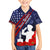 Pearl Harbor Remembrance Day Family Matching Off Shoulder Short Dress and Hawaiian Shirt Poppy Mix Style LT7 Son's Shirt Navy Blue - Polynesian Pride