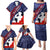 Pearl Harbor Remembrance Day Family Matching Puletasi Dress and Hawaiian Shirt Poppy Mix Style LT7 - Polynesian Pride