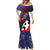 Pearl Harbor Remembrance Day Mermaid Dress Poppy Mix Style LT7 - Polynesian Pride