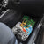 Tropical Christmas Polynesian Car Mats Funny Surfing Pineapple