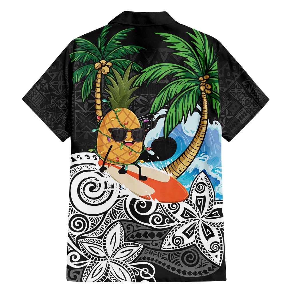 Tropical Christmas Polynesian Family Matching Summer Maxi Dress and Hawaiian Shirt Funny Surfing Pineapple LT7 - Polynesian Pride