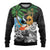 Tropical Christmas Polynesian Ugly Christmas Sweater Funny Surfing Pineapple