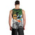 Tropical Christmas Polynesian Men Tank Top Funny Surfing Pineapple