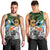 Tropical Christmas Polynesian Men Tank Top Funny Surfing Pineapple