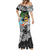 Tropical Christmas Polynesian Mermaid Dress Funny Surfing Pineapple