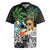 Tropical Christmas Polynesian Rugby Jersey Funny Surfing Pineapple